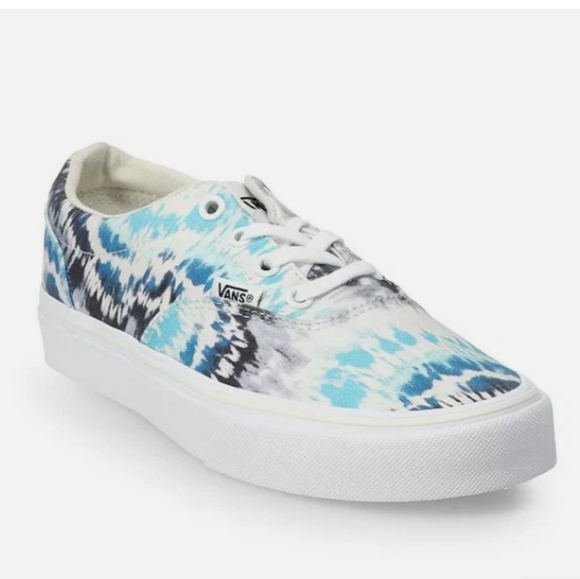 Womens Vans Doheny Tie Dye Lace Up Skate Shoes Tie-Dye Sneakers EUC - Picture 1 of 16